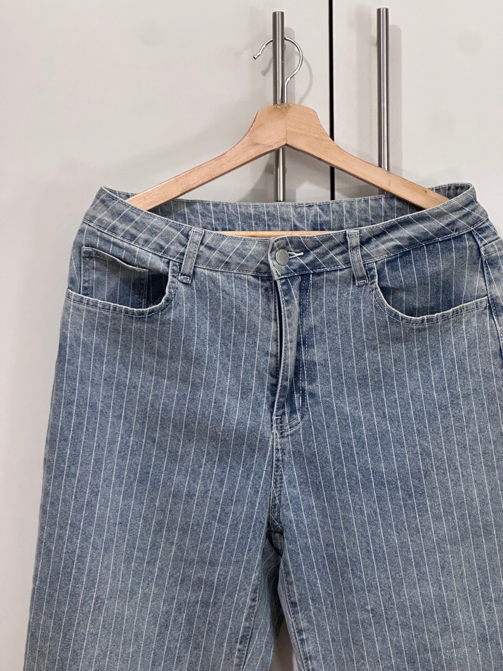 Pantalón rayas Shein
