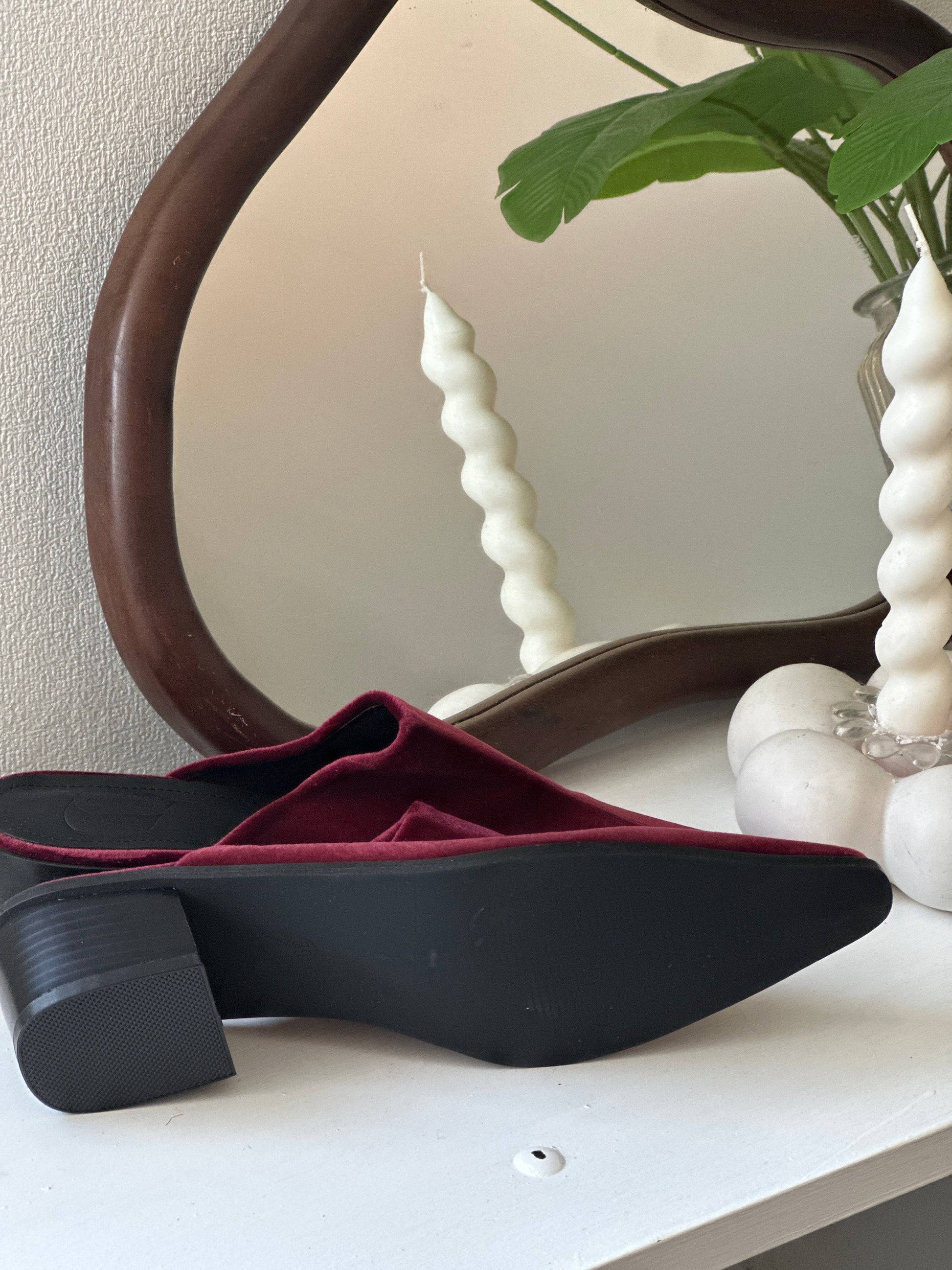 Zapatos rojos nuevos