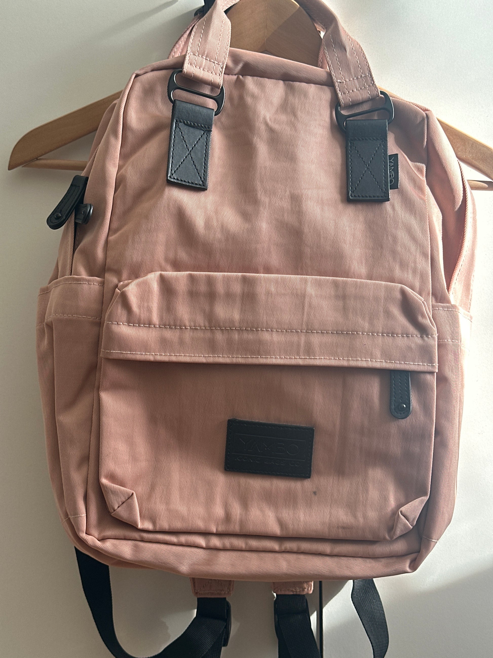 Mochila yambo rosada