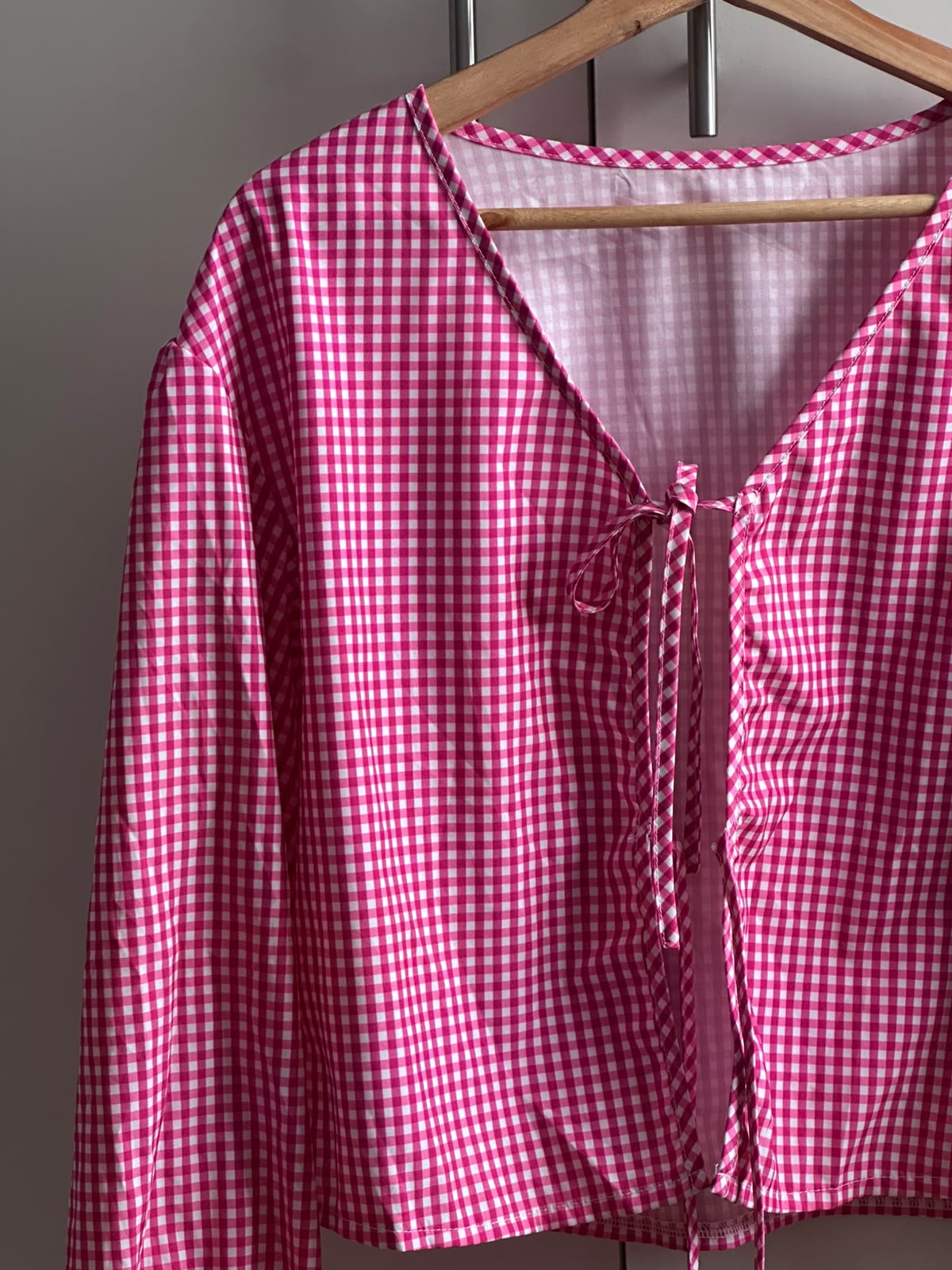 Blusa cuadros