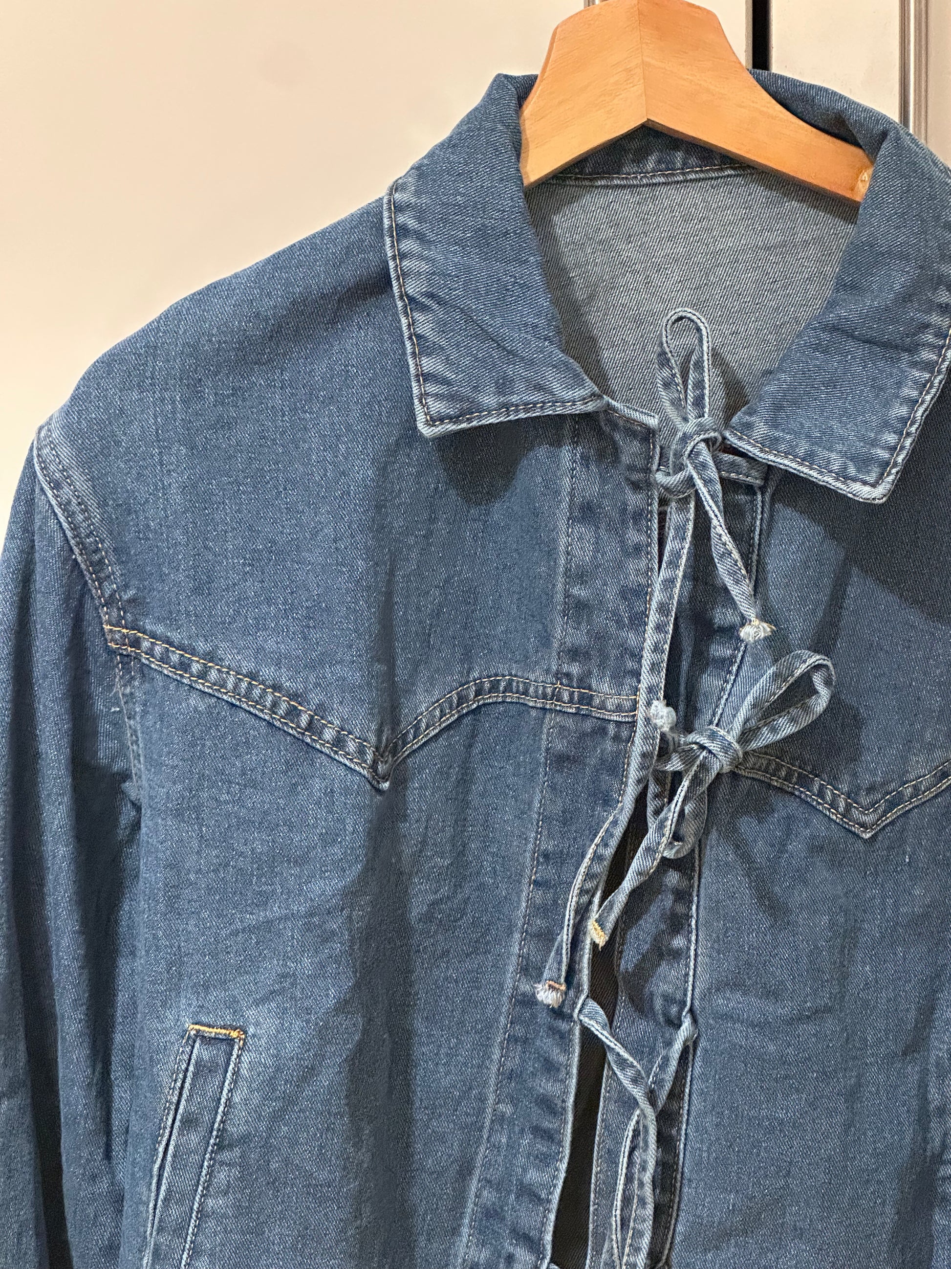 Blusa denin Shein